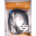 KABEL  HDMI 5M NETLINE